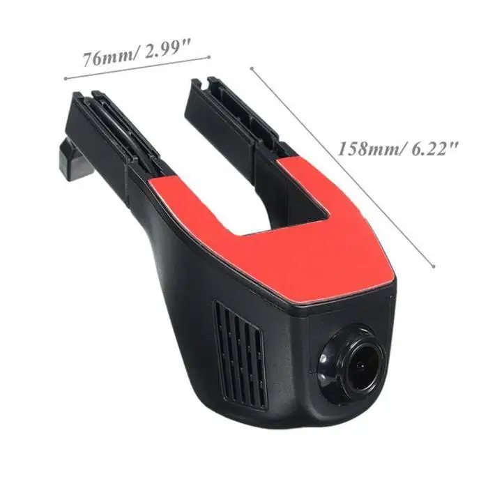 Автомобильный DVR Camera1080P FHD объектив Wi Fi ADAS встроенный g сенсор видео рекордер