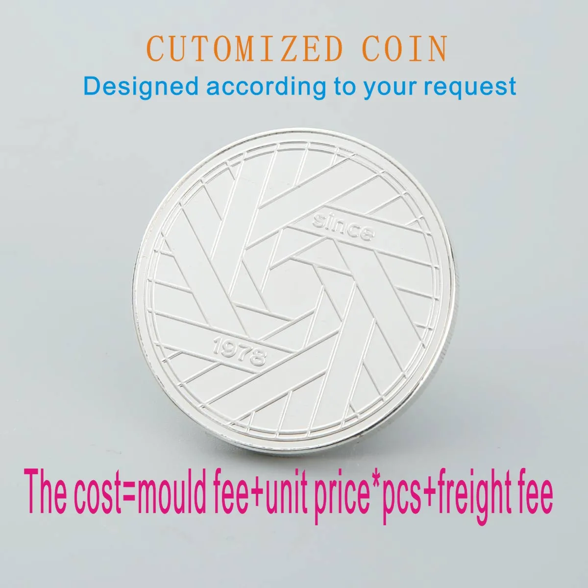 

Custom Metal Coin Customized Company Logo Coin, Custom Made Coins Please Contact Us Before Place The Order