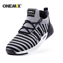 ONEMIX, новинка, Мужская обувь для бега, теплая обувь, увеличивающая рост, Мужская зимняя спортивная обувь, женская уличная обувь унисекс, спортивная обувь