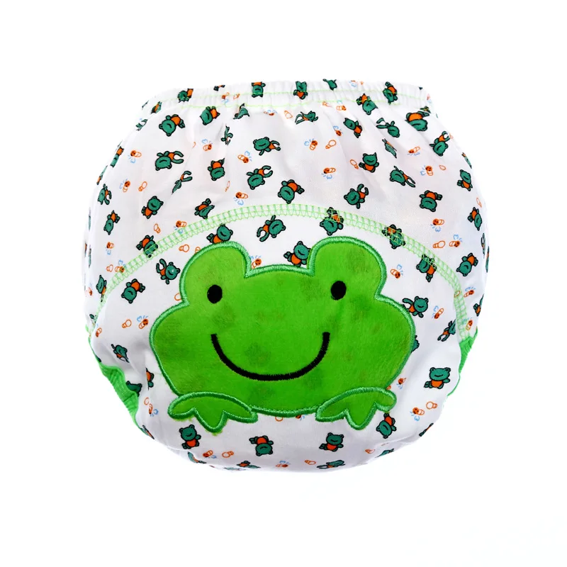 Joyo roy тканевые подгузники Детские тренировочные штаны детские Мультяшные наклейки детские штаны для хлеба хлопковые моющиеся подгузники 12~ 16 кг R