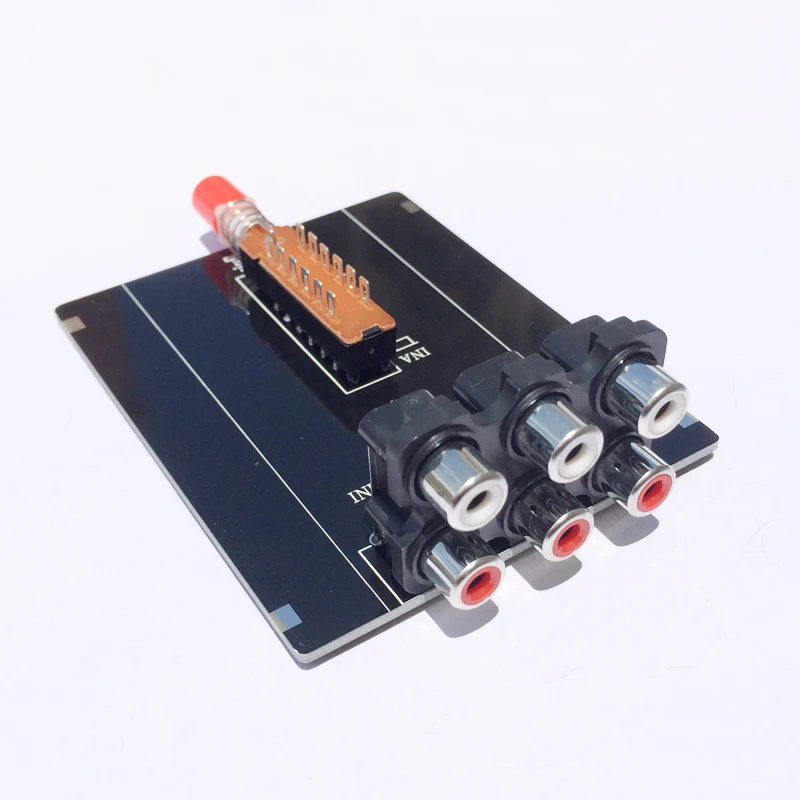 

2017 RCA Lotus AV Block Audio Switch Board Two sets of audio input switch selection output independent of the ground AMPLIFIERS