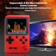 168 в одной игровой автомат Ностальгический ручной классический ручной игровой пульт Ретро FC Мини ТВ компьютерная игровая консоль