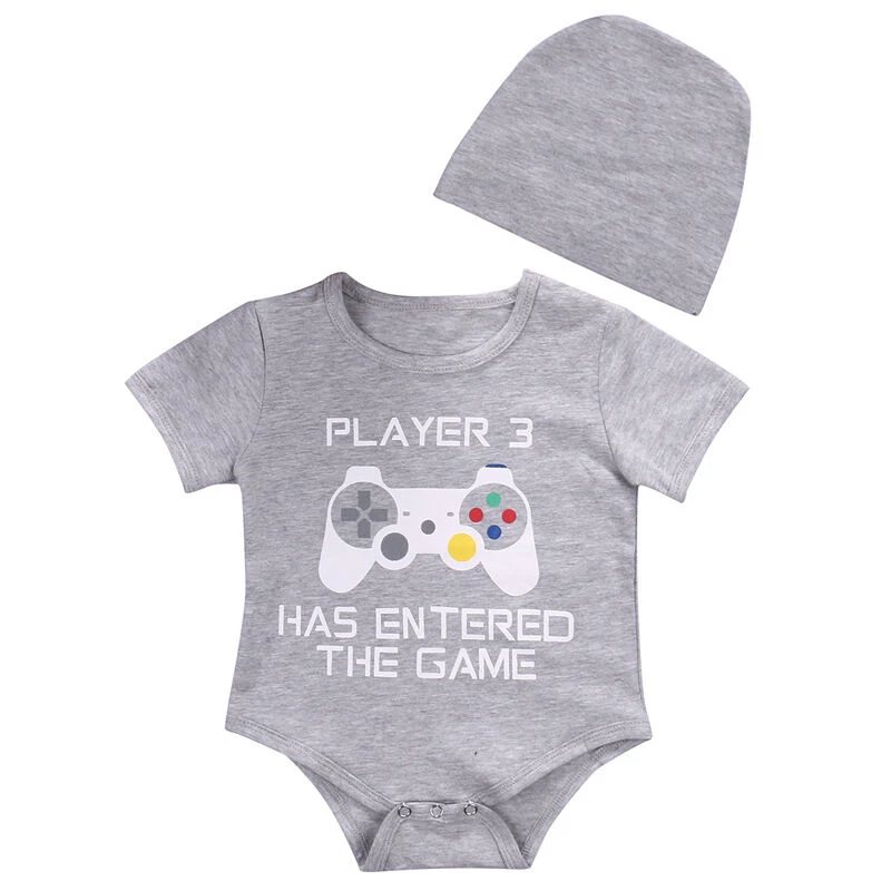 

2019 New Summer Girl Boy Kid Baby Romper Jumpsuit One Pieces Clothes Newborn Outfits Set Infant Kids Baby Romper Hat Clothing