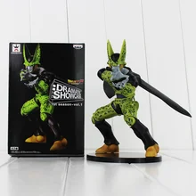 100% New Banpresto Dramatic Showcase Dragon Ball Z Cell PVC Action Figure Toy Collective Model Toy 18cm