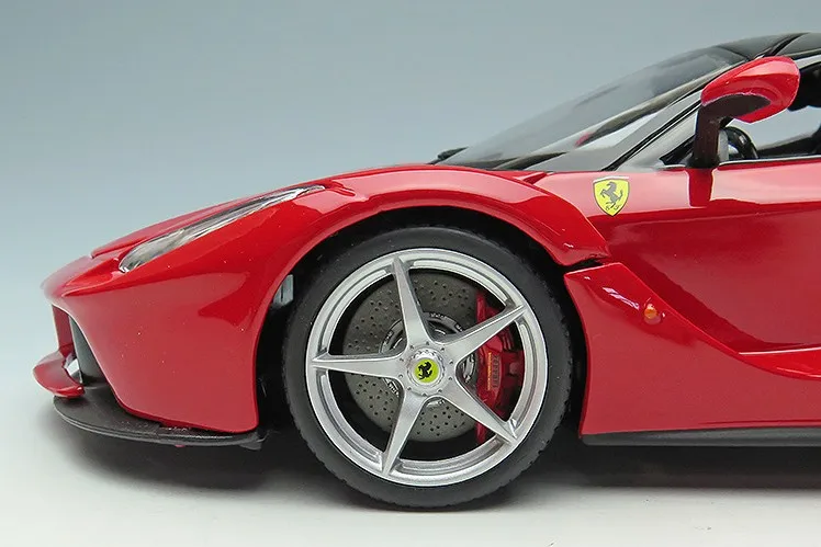 1:18 Ferari laferari Rafa красный твердый переплет сплав модель автомобиля подлинный