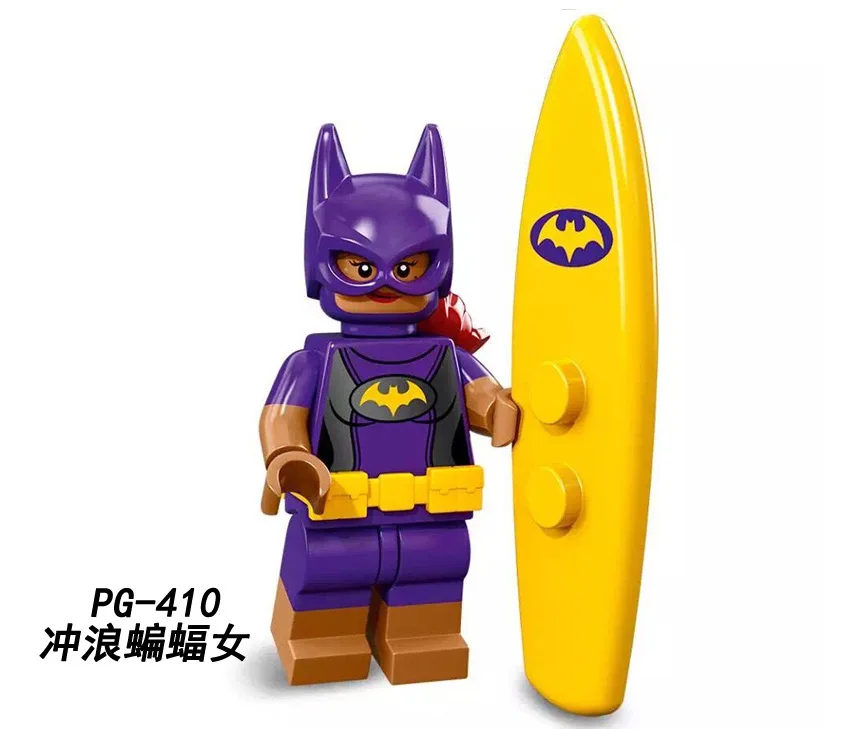 50 шт. pg410 Super Heroes Черная канарейка отпуск Batgirl чудо Близнецы Зан Jayna генерал Зод pg8107