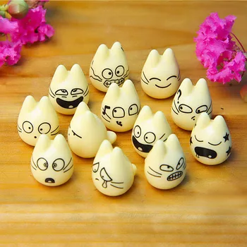 

12PSC Cartoon Action Figures Toy Figurines Model Mini Cute Emoticon Model New Miyazaki Toy Totoro Anime Christmas Gifts
