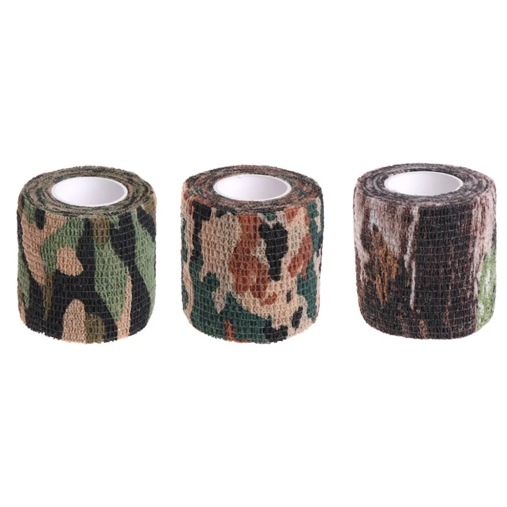 

1pc Army Camo Outdoor Hunting Shooting Tool Camouflage Stealth Tape Waterproof Wrap
