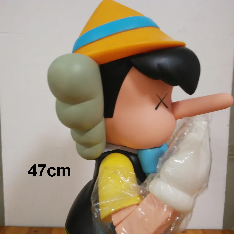 High Quality 47cm Standing OriginalFake KAWS Pinocchio Companion Doll( Fast Shipping) High Quality 47cm Standing OriginalFake KAWS Pinocchio Companion Doll( Fast Shipping)