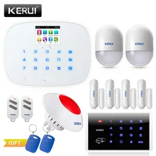 KERUI W193 3g PSTN ЖК Смарт-сигнализация системы безопасности дома Alarma GSM RFID IOS Android приложение управление беспроводной Wi-Fi сигнализации системы