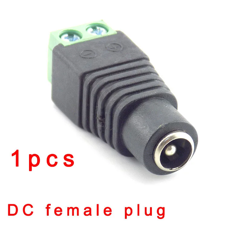 Удлинитель силового кабеля 12 В DC Шнур-адаптер штекер «Мама-папа» 5,5 мм x 2,1 мм для камеры видеонаблюдения домашняя охранная полоса светильник шнуры питания - Цвет: DC Female