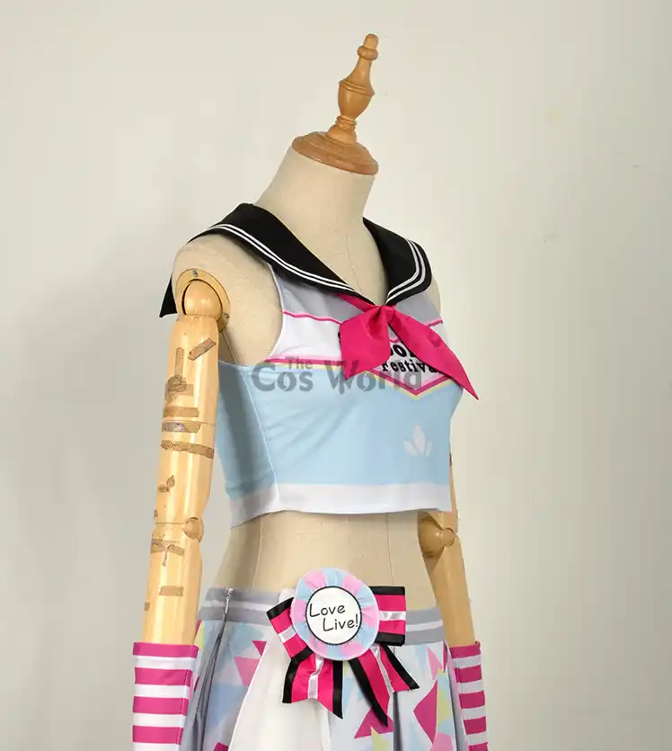 Прекрасно! Солнечный свет! Костюм Моряка Чирлидера Aqours tsushiko костюм для косплея