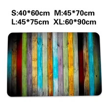 Ретро деревянные серии коврик толстый фланелевый абсорбирующий Противоскользящий коврик для ванной коврик у входной двери Пылезащитный коврик