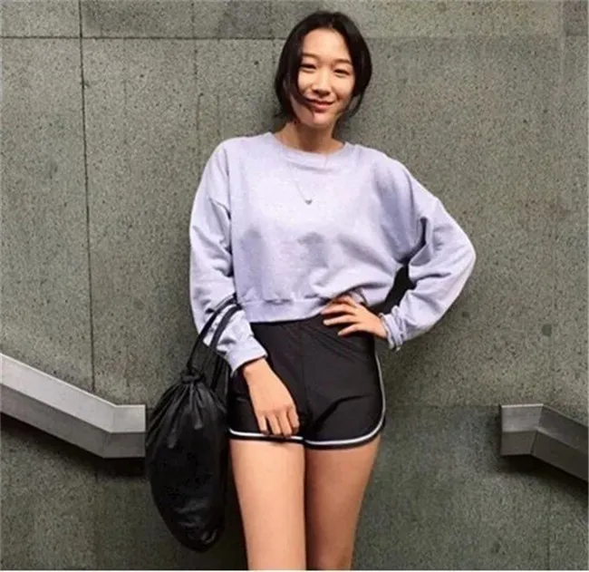 FREE SHIPPING Glossy Shorts Slim For Women JKP214 HTB1oiIKMVXXXXc5aXXXq6xXFXXXG - FREE SHIPPING Glossy Shorts Slim For Women JKP214