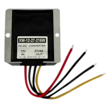 Wysokiej jakości DC 12 V do 27 V 8A 216 W napięcie moduł regulatora zwiększyć przetwornica zasilania dla Audio słonecznego energii(China)