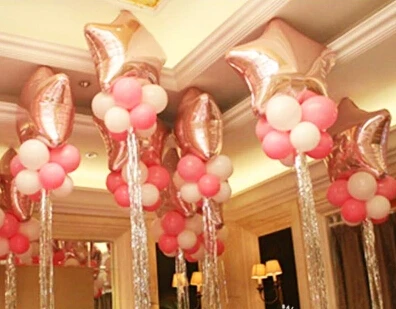 10 pieces/lot Balloon accessories ribbon Birthday ...