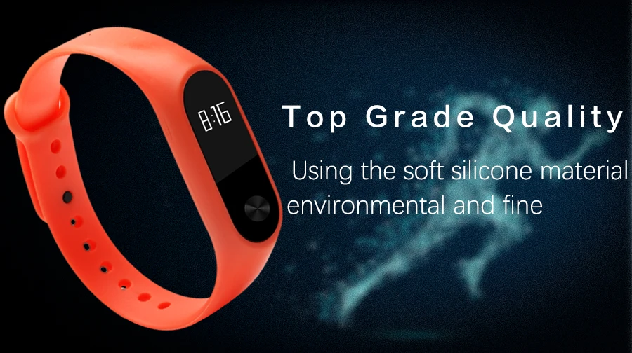 15 шт./лот BOORUI Miband 2 ремешок correa ремешок для xiaomi mi2 смарт-браслет pulsera Регулируемая Замена для mi2