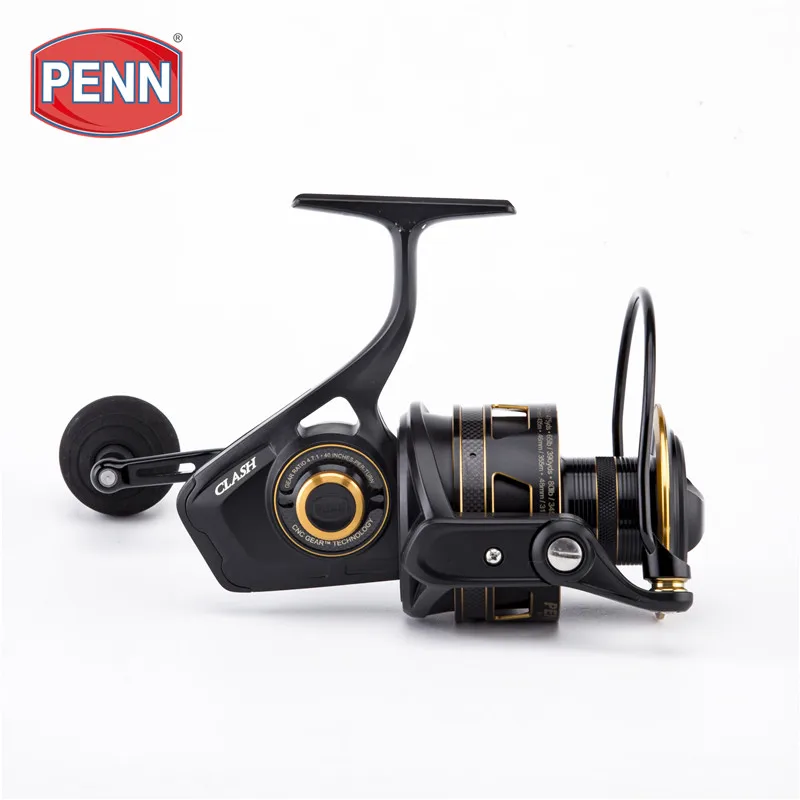 

PENN CLASH 8+1BB 6.2:1/5.6:1/4.7:1 Spinning Reel L/R Hand Saltwater Metal Durable Lure Fishing Accessories Pesca Fishing Reels