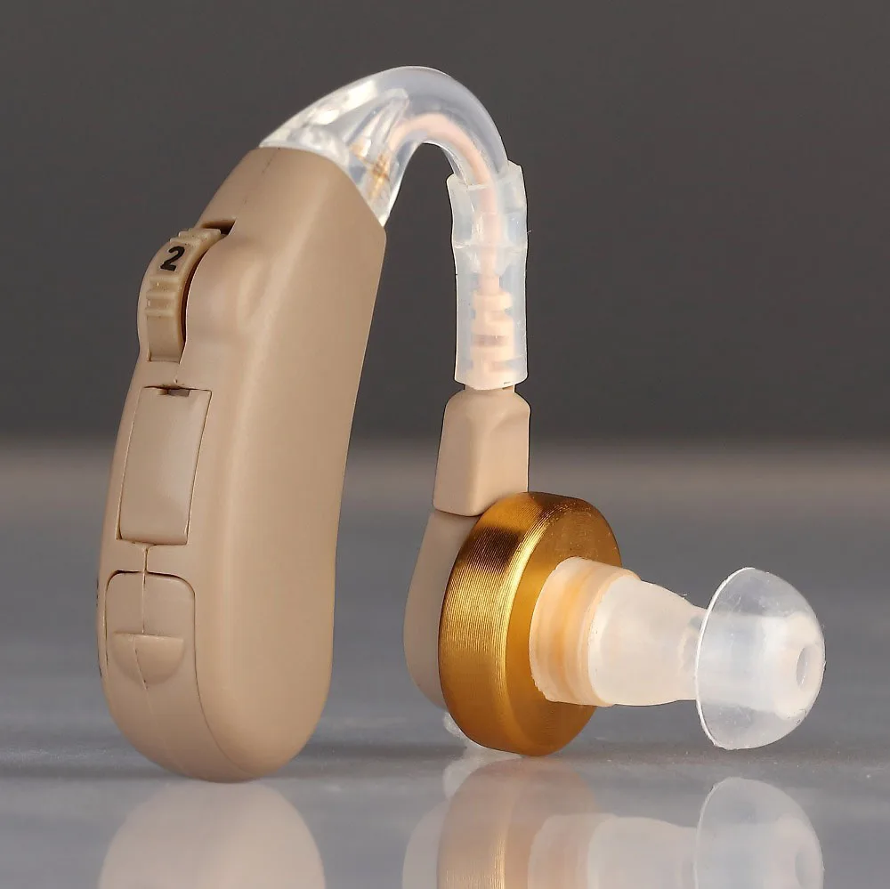  BTE hearing aids for the elderly Zinc Air Battery 600 hours sound amplifier device Ear care earphon
