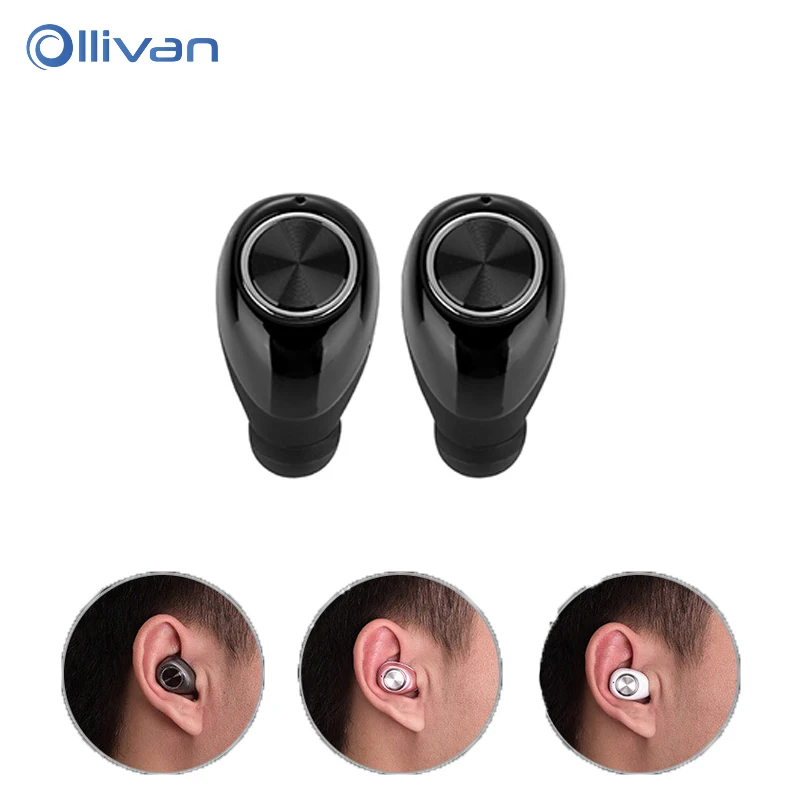 

TWS11 Mini Bluetooth Earphone Twins True Stereo Headsets TWS Dual Wireless Bluetooth Headset with Microphone Handsfree Earbuds