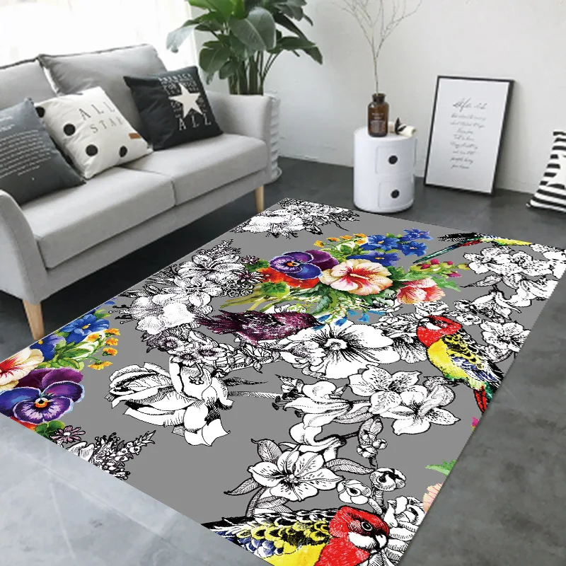 

Chinese Ink Carpets For Living Room Hotel Carpet Bedroom Home Decor Sofa Rug Soft Study Room Floor Mat Modern Coffee Table Rugs