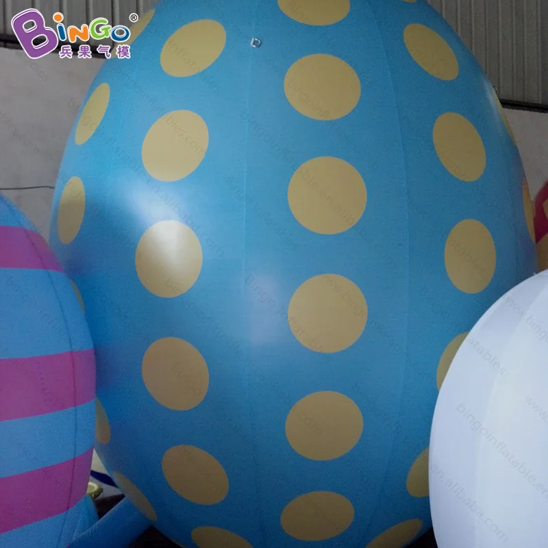 Giant inflatable Easter eggs for outdoor decoration events 3 meters