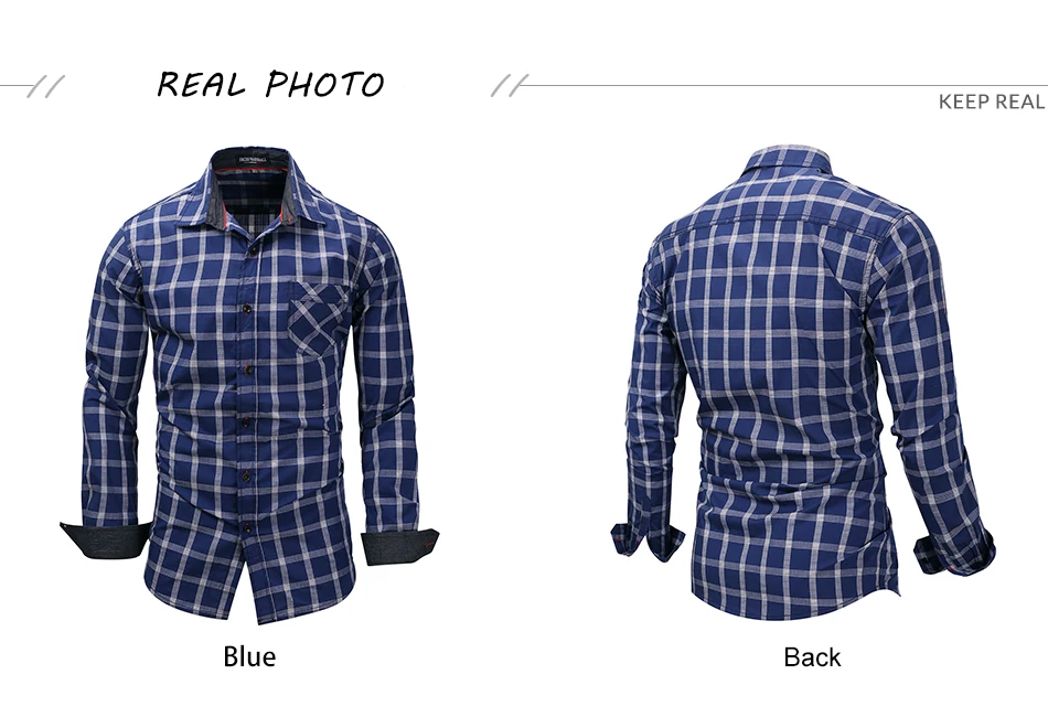 Fredd Marshall, новая мода, мужская клетчатая рубашка с длинным рукавом, рубашка в клетку, повседневные мужские деловые рубашки, хлопок, 151