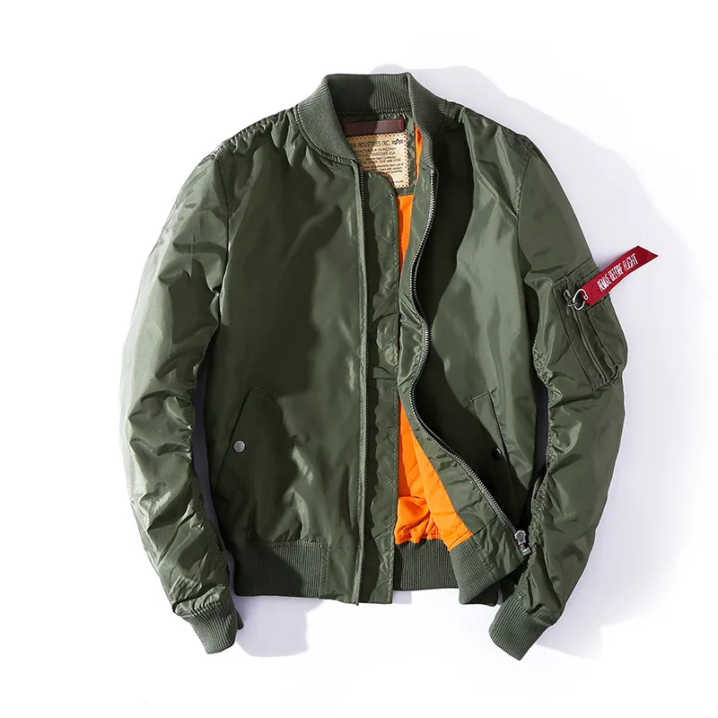 varsity hip hop streetwear military for men coat varsity jacket bomber