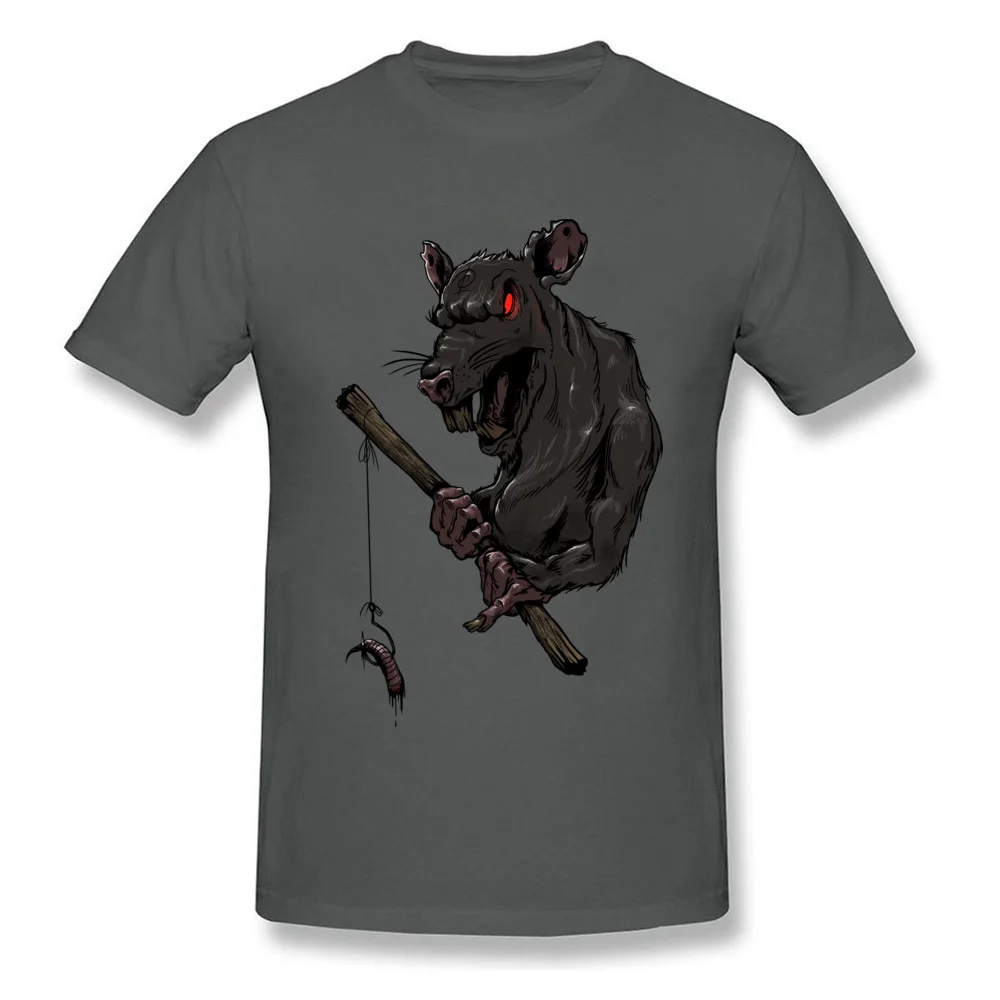 Fisherrat 100% Cotton Tops & Tees for Boys Fitness Tight T Shirts Summer Classic Round Collar Tee-Shirt Short Sleeve Fisherrat carbon