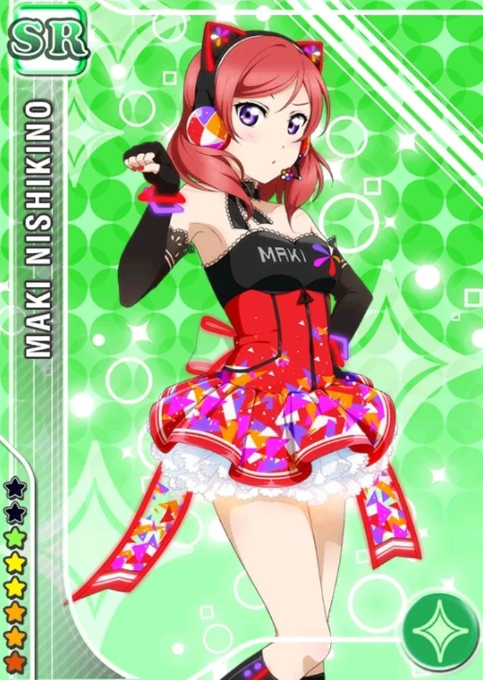 Love Live кибер-игра Ver Shinning Awakening Eli все члены светодиодный светильник Косплей Костюм Униформа Костюмы женское платье для Рождества - Цвет: maki