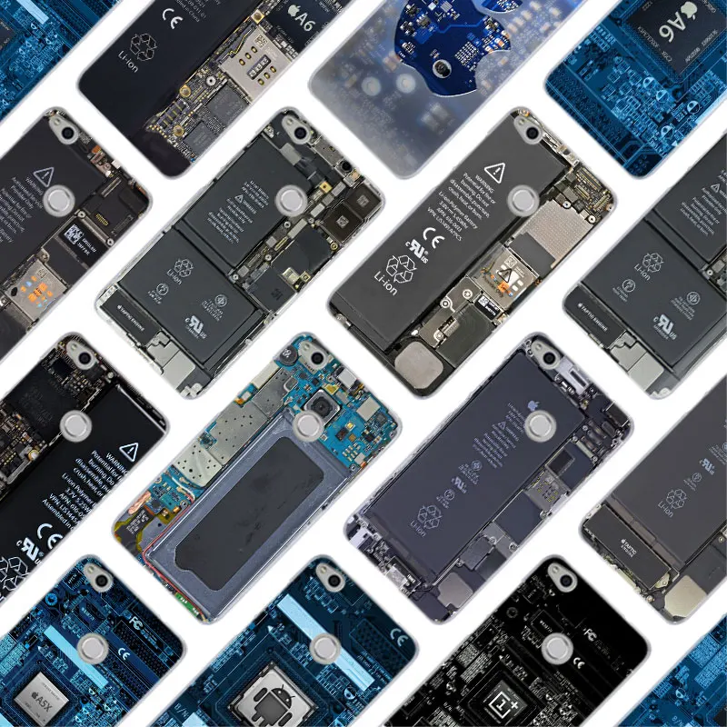 MLLSE чип внутренняя плата модный жесткий чехол для Huawei NOVA 3 3i 4 Honor V20 8X 8A 7A Pro 7X 7C 7S 8 9 10