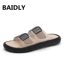 Новинка; летние шлепанцы; крутые мужские вьетнамки; высококачественные мягкие массажные пляжные шлепанцы; модная мужская повседневная обувь