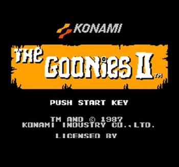 

The Goonies 2 Region Free 60 Pin 8Bit Game Card For Subor Game Players
