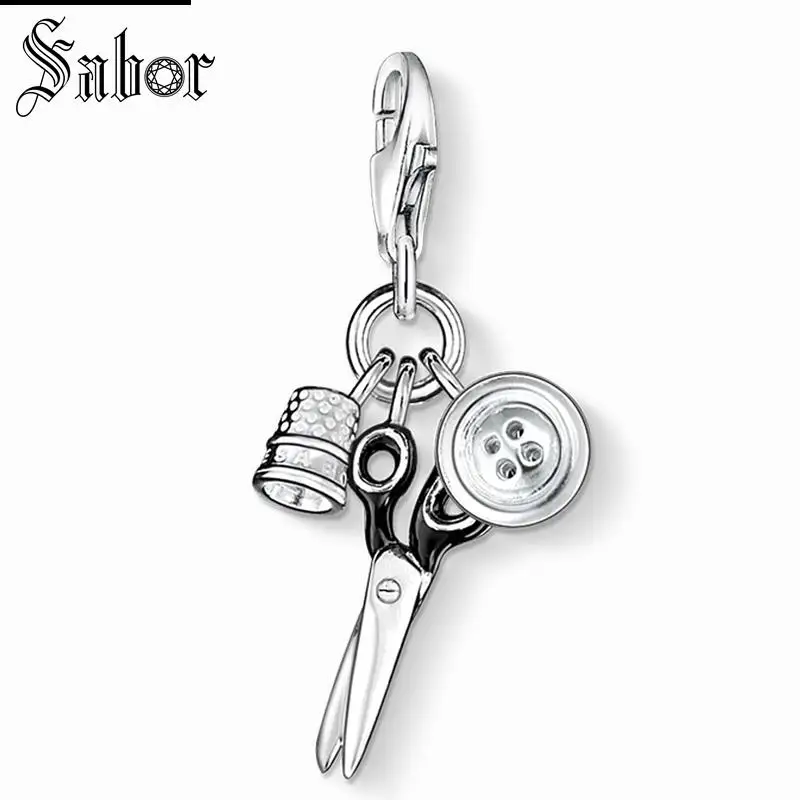 

thomas Fashion Designer Charm Pendant,2019 Jewelry For Men Women Girls,womens Gift 925 Sterling Silver Fit Bracelet charms