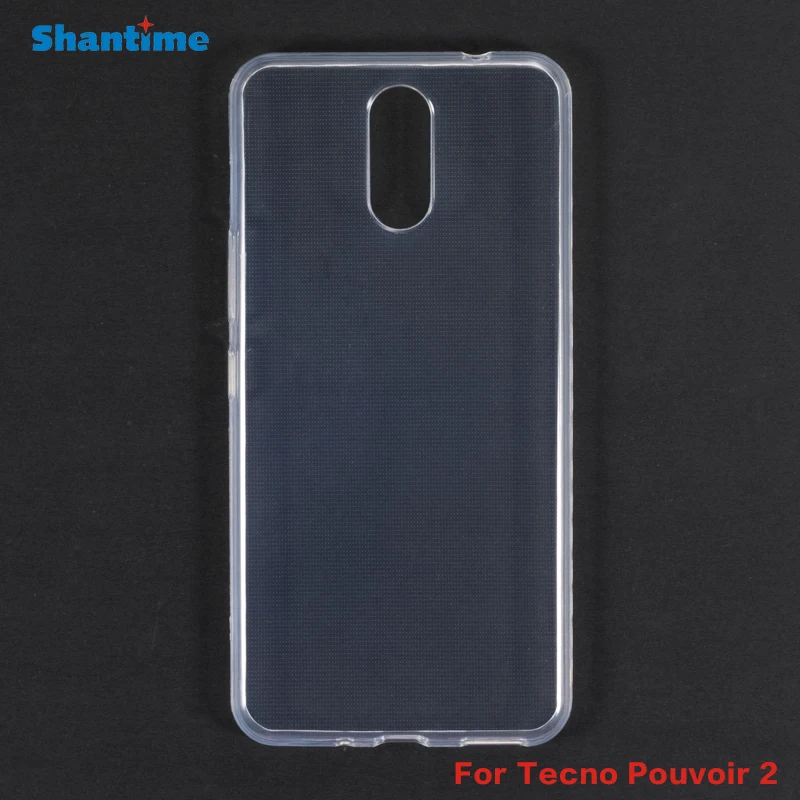 

For Tecno Pouvoir 2 Gel Pudding Silicone Phone Protective Back Shell For Tecno Pouvoir 2 Soft TPU Case
