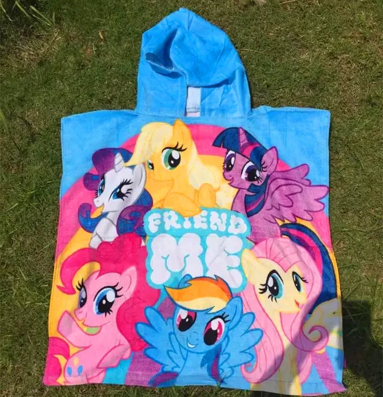 my little pony hooded towel