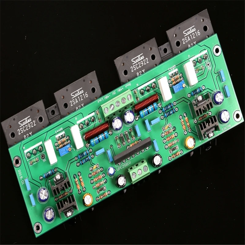

Плата усилителя мощности UPC2581V lushes SANKEN C2922/A1216 150 Вт * 2