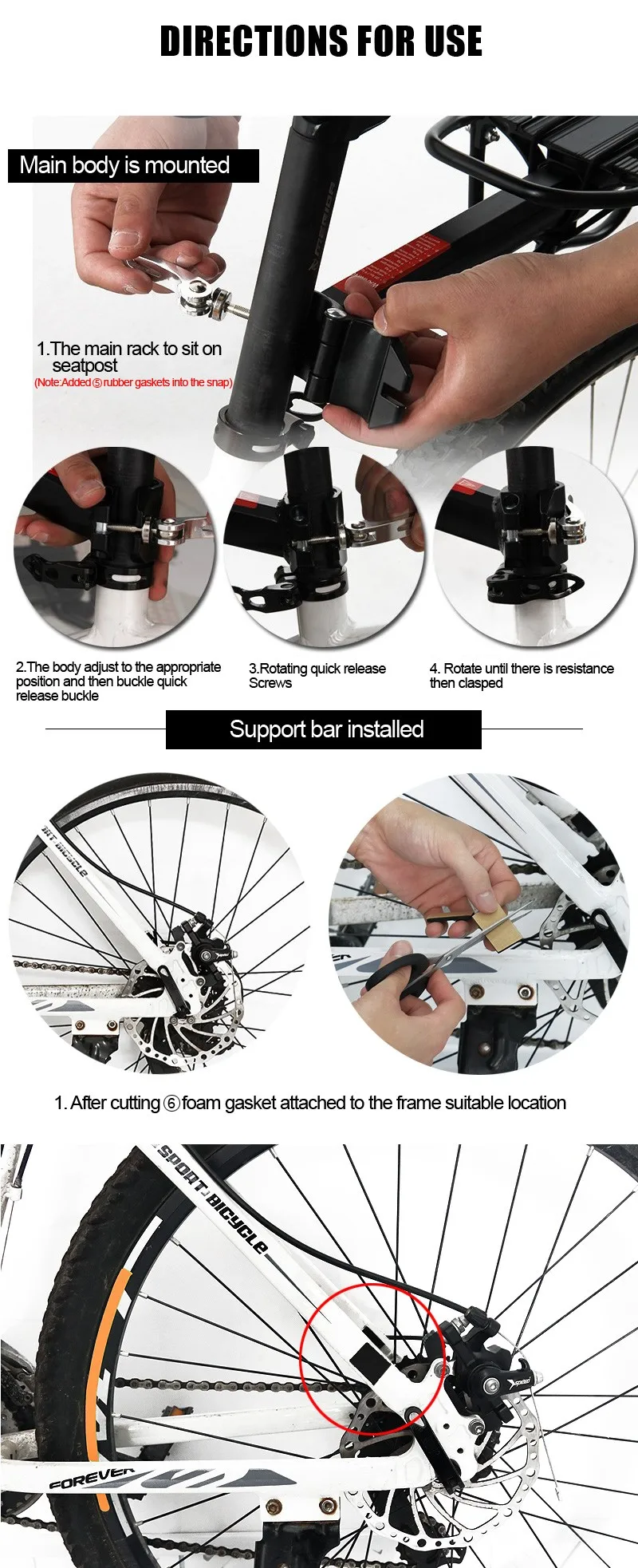 Купить WEST BIKING велосипедные подножки велосипед Чемодан оборудование ...