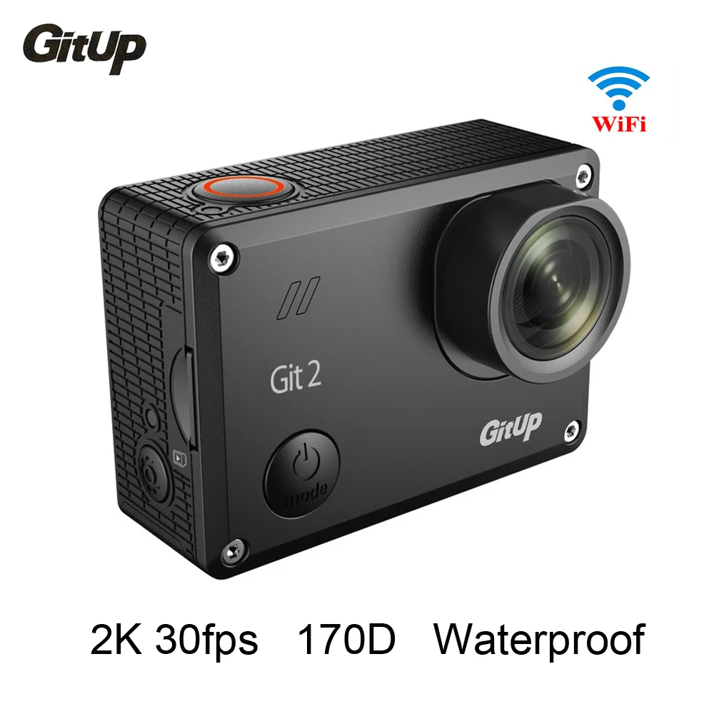

Gitup Git2Pro Waterproof 2K 30fps Wifi Action Camera 1080P Full HD Sports Camera 1.5 inch LCD Screen Action Cam