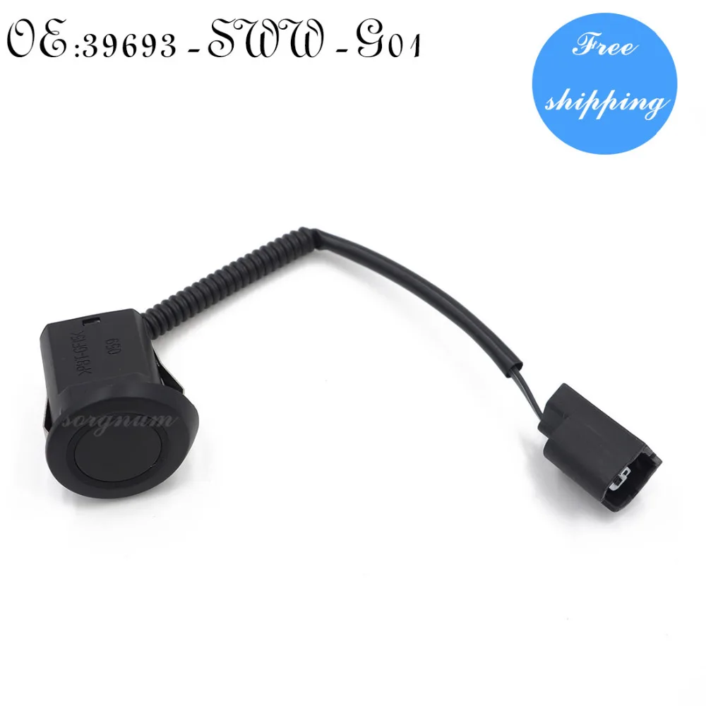 Rear Centre Parking Sensor 39693 SWW G01 Reverse PDC Sensor Aid H4H7 For HONDA CRV 2007 2012 in