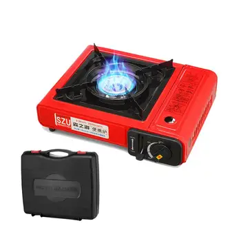 

Outdoor Portable Cassette Gas Stove Windproof Wild Gas Barbecue Camping Cooker Portable Stove