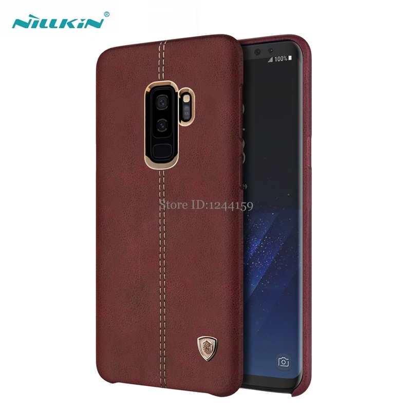

For Samsung Galaxy S9 Plus Case Original Nillkin Englon Leather Cases For samsung S9 S9+ Plus Phone Back Covers