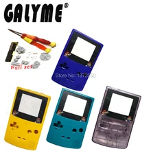 Galyme новая Крышка корпуса игровая консоль подходит GameboyColor GBO DMG игровая консоль Мэри Бро версия W/мультфильм экран винты объектива