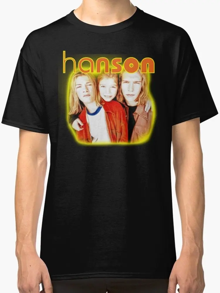 

hanson merch 90s Men's Black T-Shirt