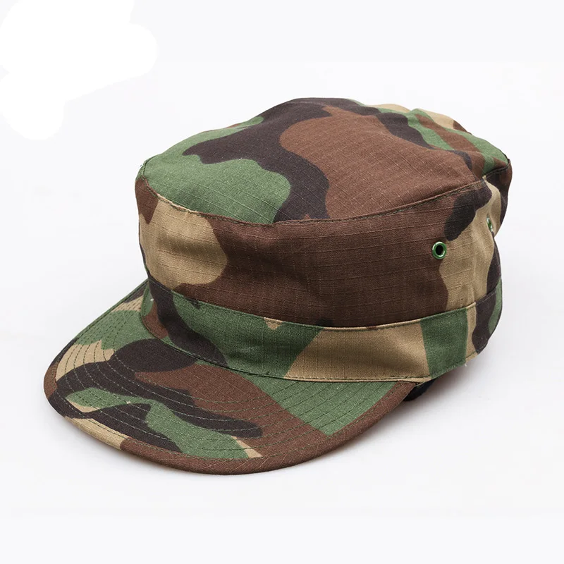 Военные шапки тактические много цветов кепи уличные армейские камуфляжные походные шапки 10 цветов - Цвет: Woodland Camo