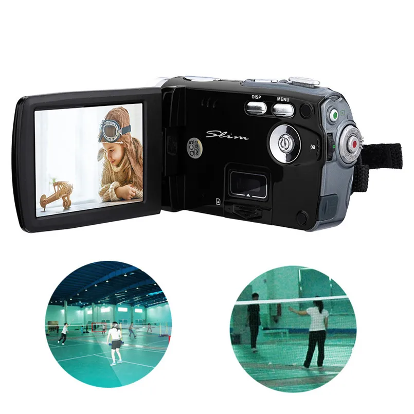 Video Camcorder HD 720P Handheld Digital Camera 16x Digital Zoom 3.0 Inch LED Light Digital Video Camera 40AP10