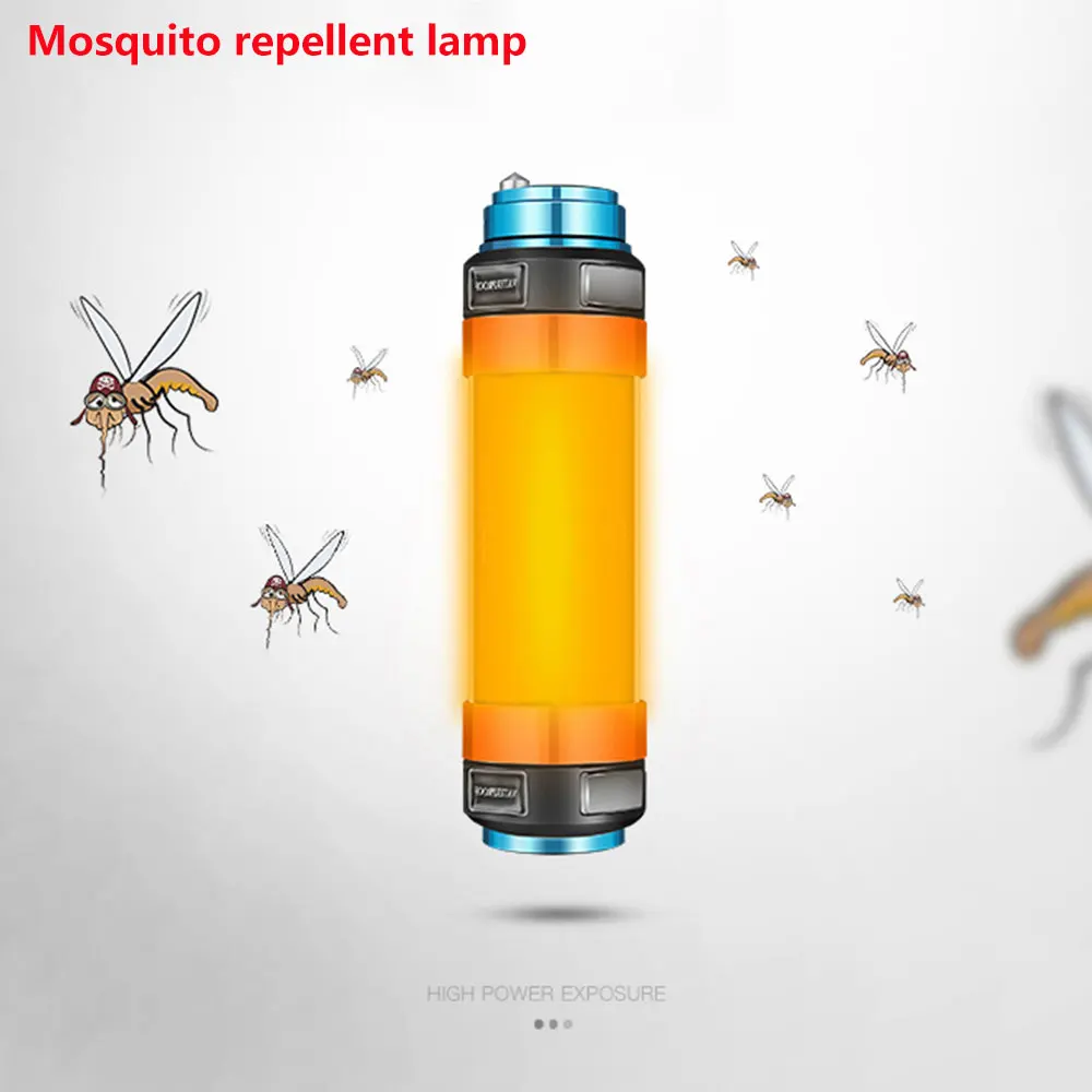 SHENYU светодиодный фонарик для кемпинга с защитой от комаров USB Перезаряжаемый фонарь для палатки IP68 водонепроницаемый магнитный аварийный кемпинговый инвентарь