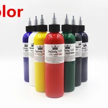 7 цветов бренд Dynamic, краска для татуировок 250 ml 330g Перманентный макияж микропигмент для боди-арт тату живопись Косметика чистый растительный пигмент