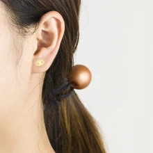 V притягивает 10 пар серьги в стиле хип-хоп Evil Eye очаровательные серьги шпильки для женщин 304 ювелирные изделия из нержавеющей стали Brincos Bijoux