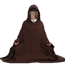 Унисекс Зима и осень плащ для медитации теплый хлопок буддизм abbot nunsuit robeбуддистские монахи плащи carpetcoffee